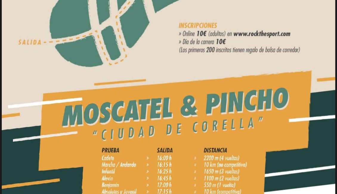 V. CARRERA MOSCATEL & PINCHO 'CIUDAD DE CORELLA' - 2022 - Lasterketak.eus