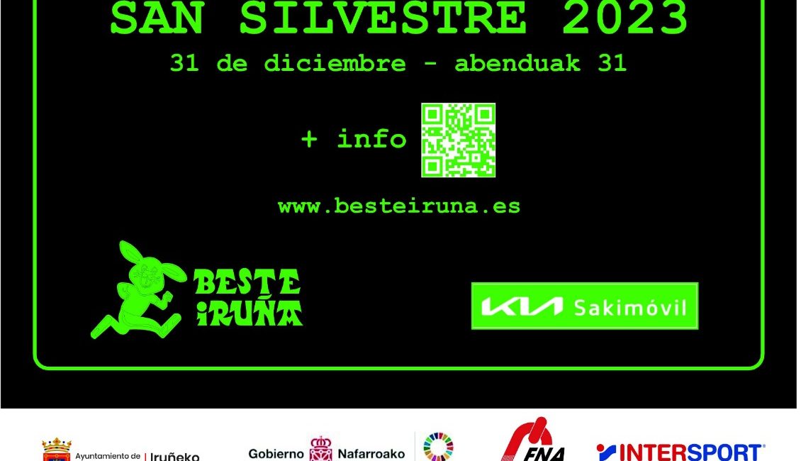 XL. SAN SILVESTRE - IRUÑEA - PAMPLONA - 2023