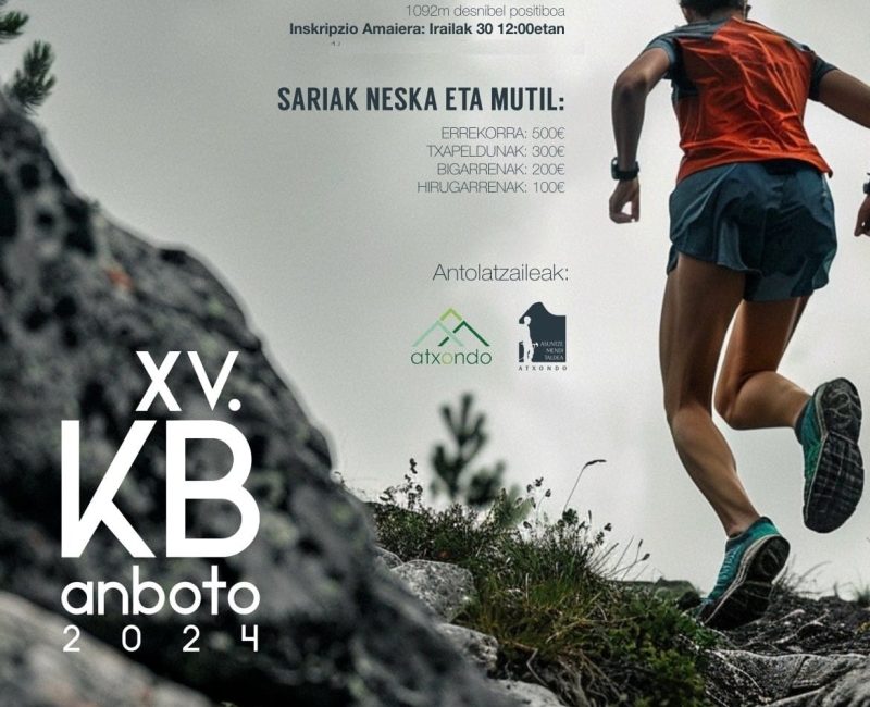 XV. ANBOTO KM BERTIKALA - 2024