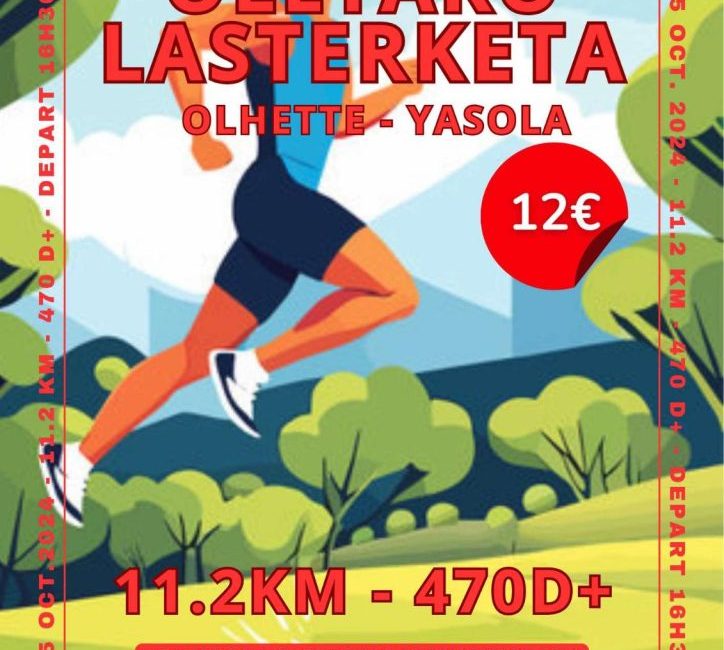 XXVI. OLETAKO LASTERKETA - OLHETTE YASOLA - 2024