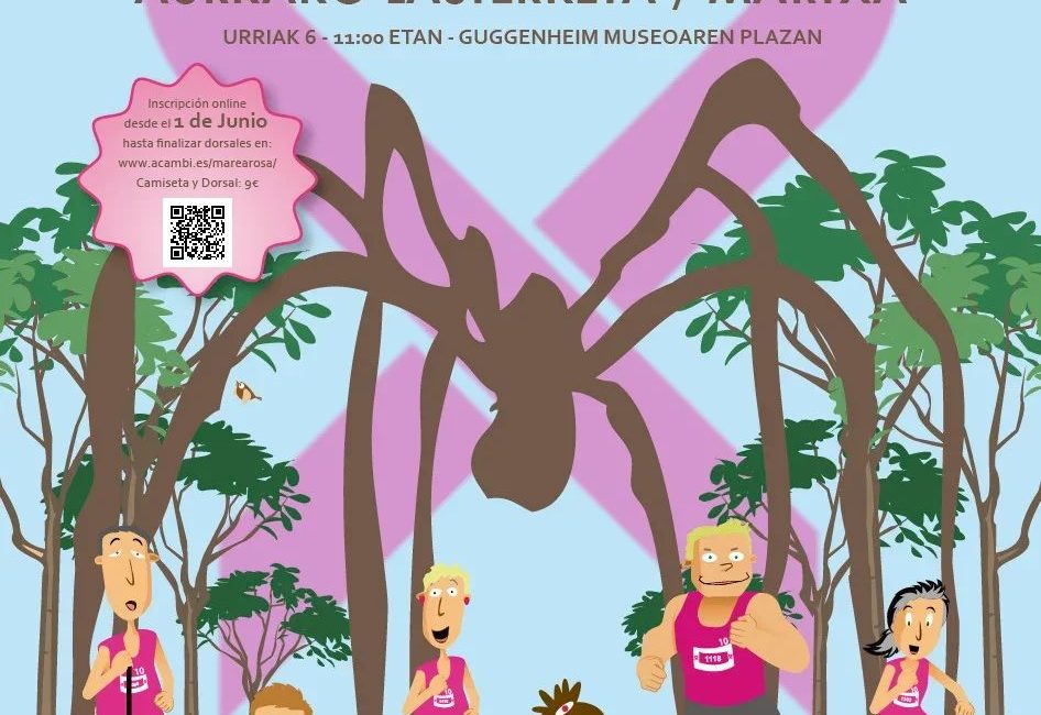 BULARREKO MINBIZIAREN AURKAKO LASTERKETA - CARRERA SOLIDARIA CONTRA EL CANCER DE MAMA BILBAO - 2024