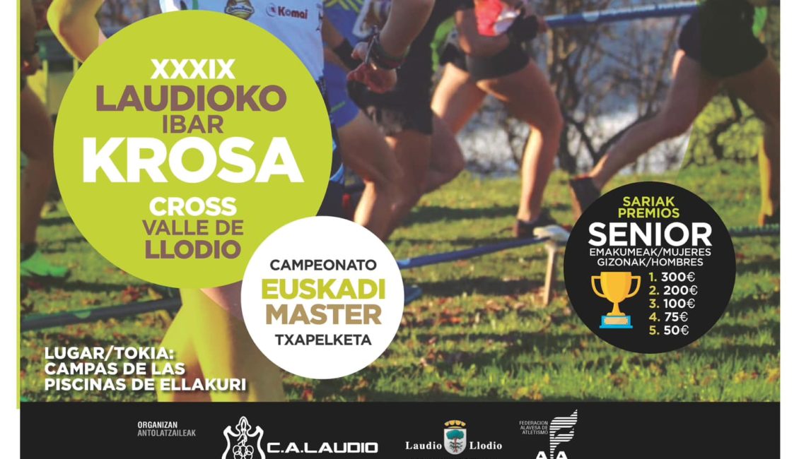 XXXIX. LAUDIOKO IBAR KROSA - CROSS VALLE DE LLODIO - 2024