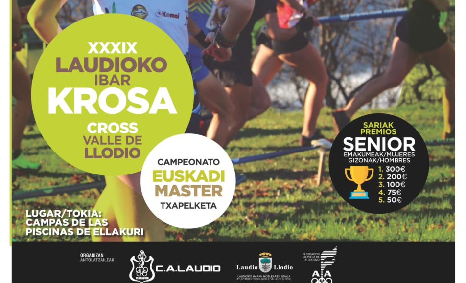 XXXIX. LAUDIOKO IBAR KROSA - CROSS VALLE DE LLODIO - 2024