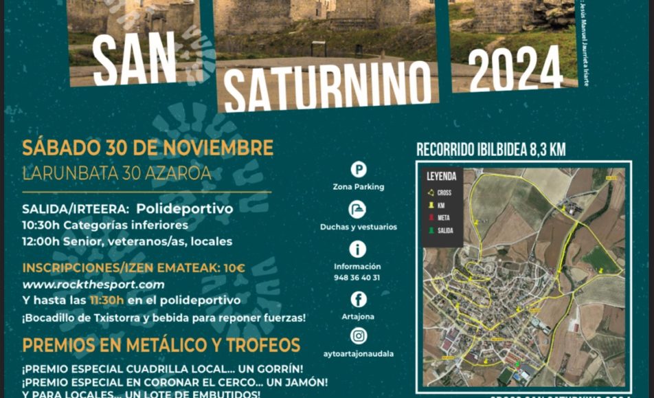 XXXII. CROSS POPULAR SAN SATURNINO - 2024