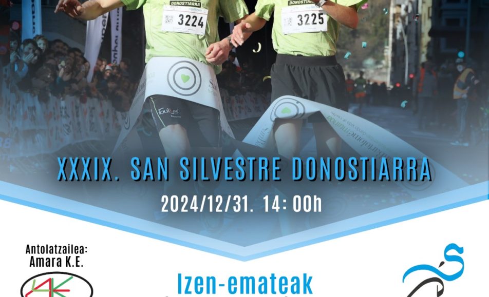 XXXIX. SAN SILVESTRE DONOSTIARRA - 2024