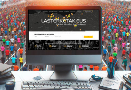 lasterketak.eus: 5.000.000 bisitarien langa gainditu dugu!