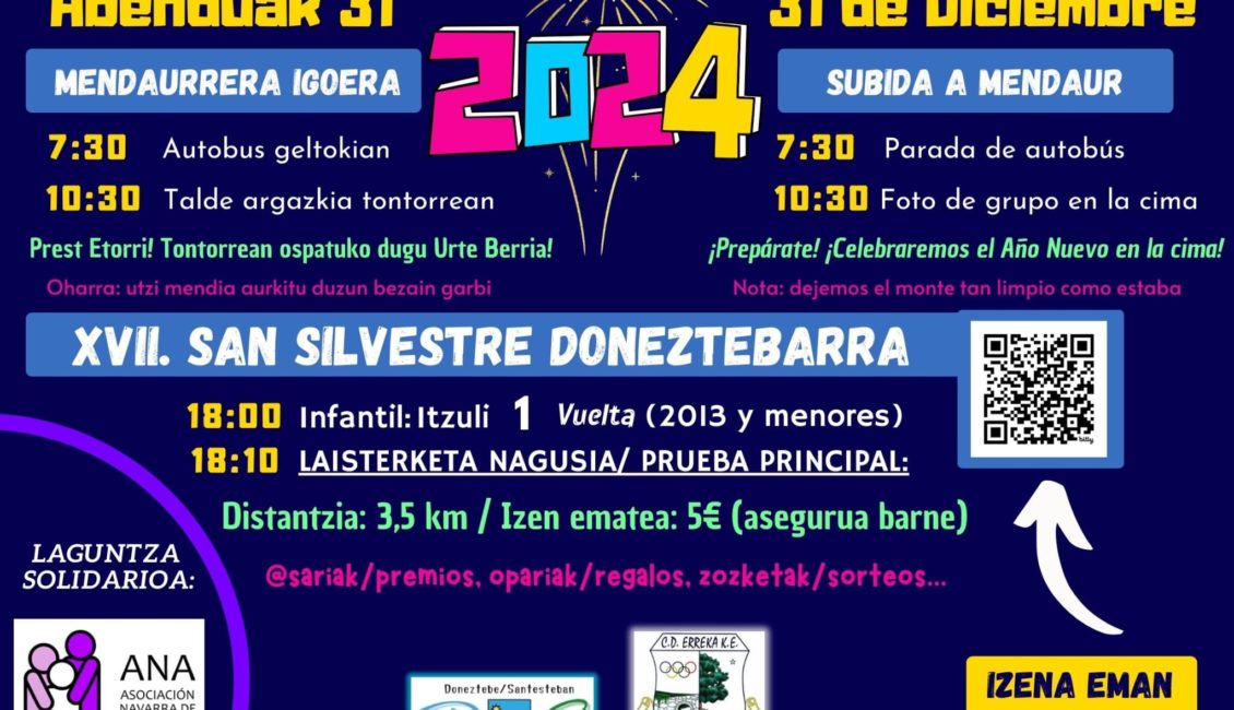 XVII. SAN SILVESTRE - DONEZTEBARRA - 2024