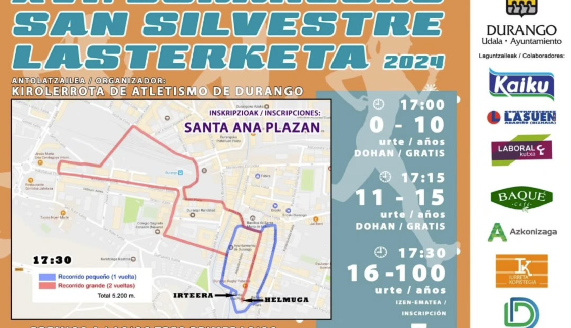 XVI. SAN SILVESTRE - DURANGO - 2024