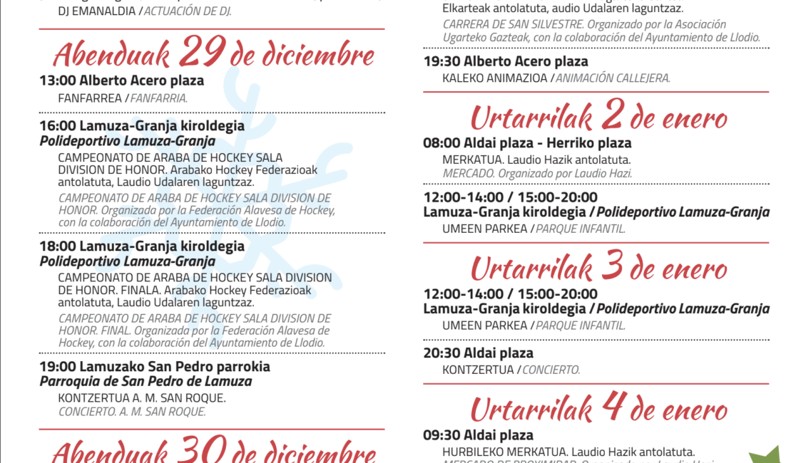 III. SAN SILVESTRE - UGARTE-LAUDIO - 2024