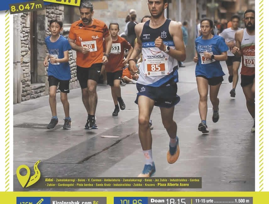 XVII. LAUDIOKO HERRI KROSA - CARRERA POPULAR DE LLODIO - 2025