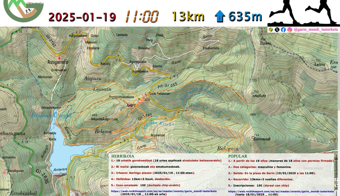XI. GARINGO MENDI LASTERKETA HERRIKOIA - 2025
