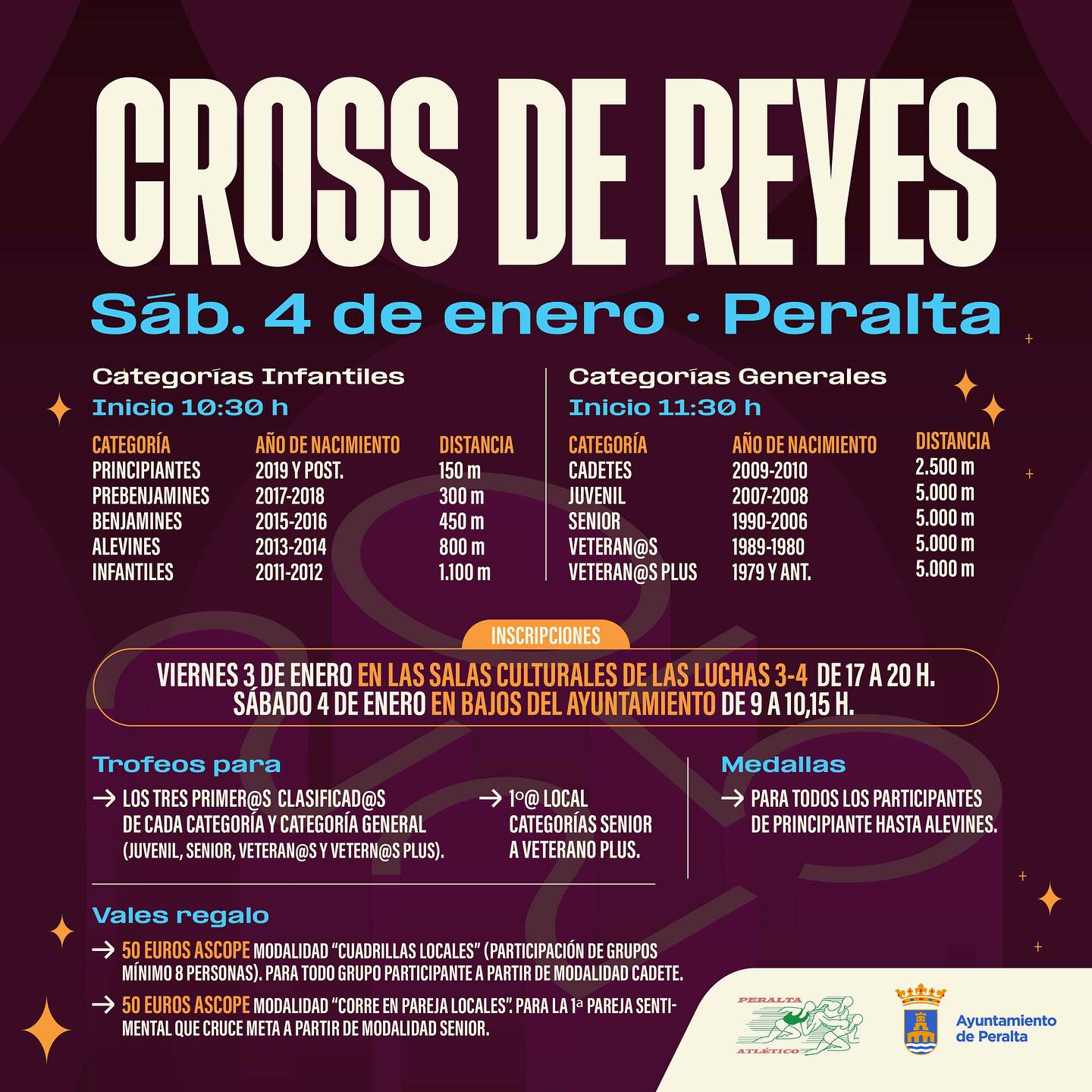 CROSS DE REYES DE PERALTA - 2025