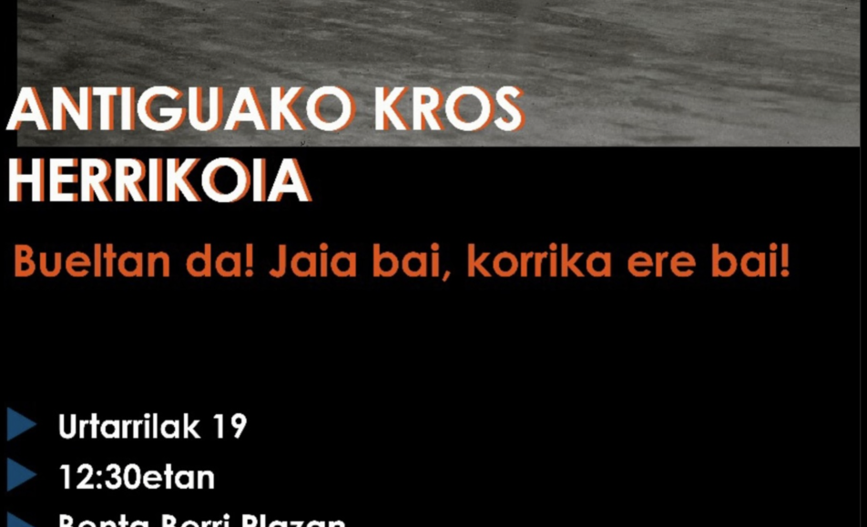 ANTIGUAKO JAIETAKO KROSA - 2025