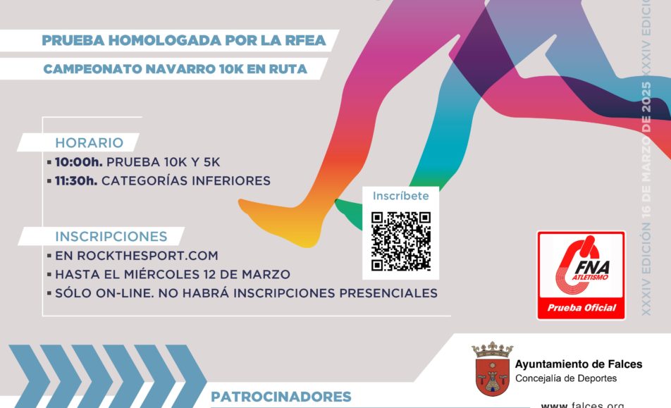 XXXIV. 10K / 5K EN RUTA VILLA DE FALCES - 2025